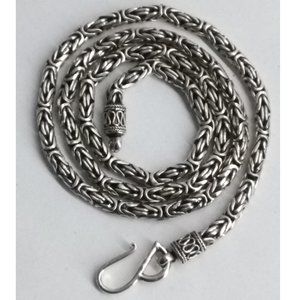 SOLD - Suarti BA Sterling Silver Byzantine Chain